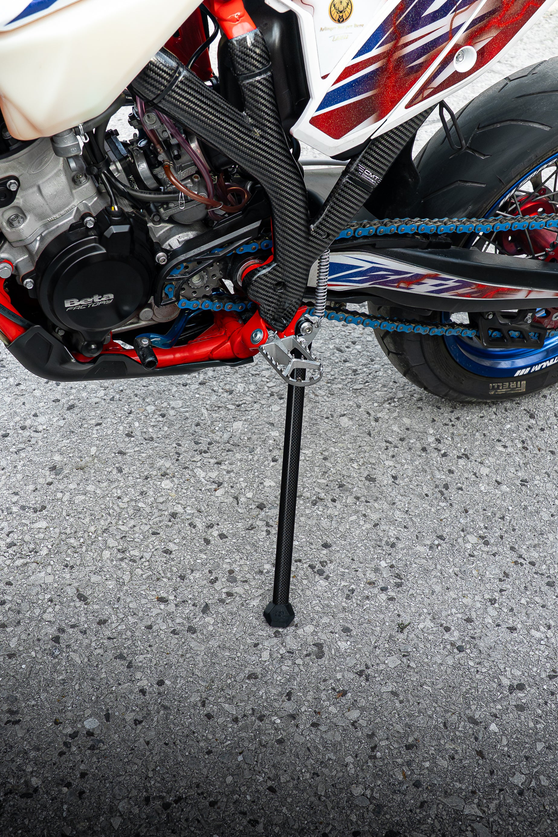 Carbon Seitenständer Beta RR Sportenduro